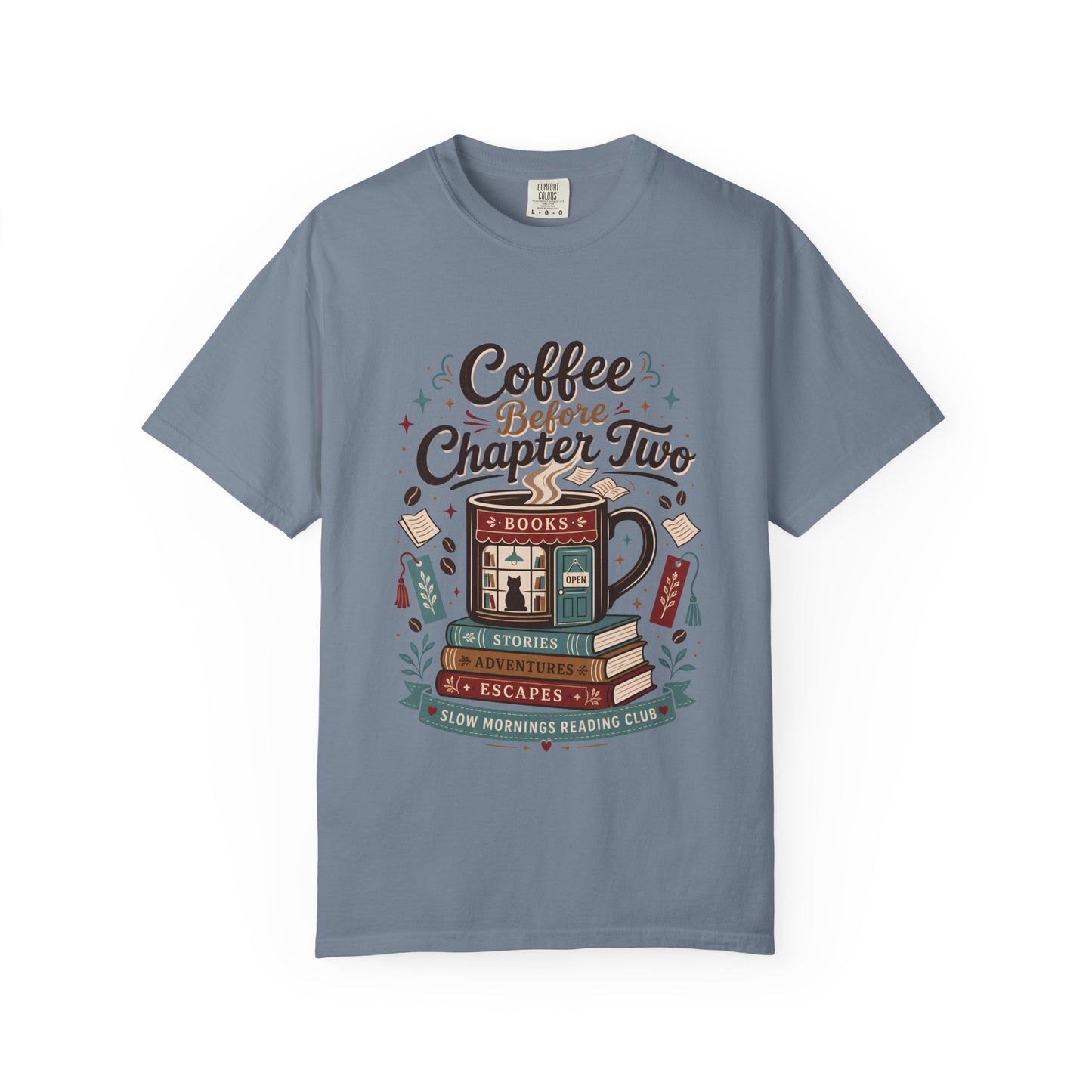 Coffee Before Chapter Two – Reading T-Shirt