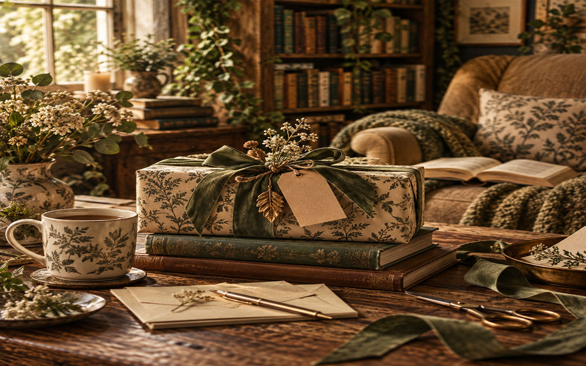 Gifts for Readers collection inspired by books, thoughtful literary gifts and the joy of choosing something special for a reader
