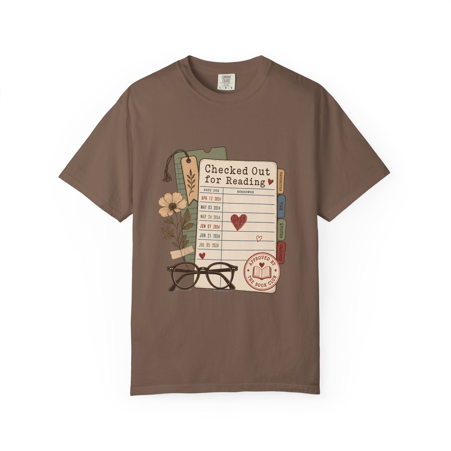 Checked Out for Reading – Library Card T-Shirt