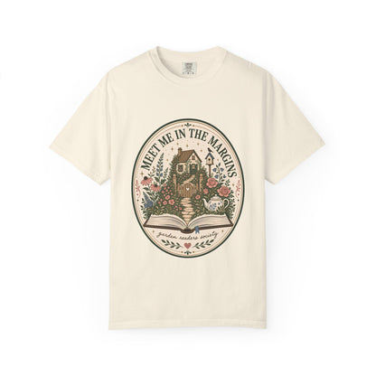 Meet Me in the Margins – Garden Reading T-Shirt
