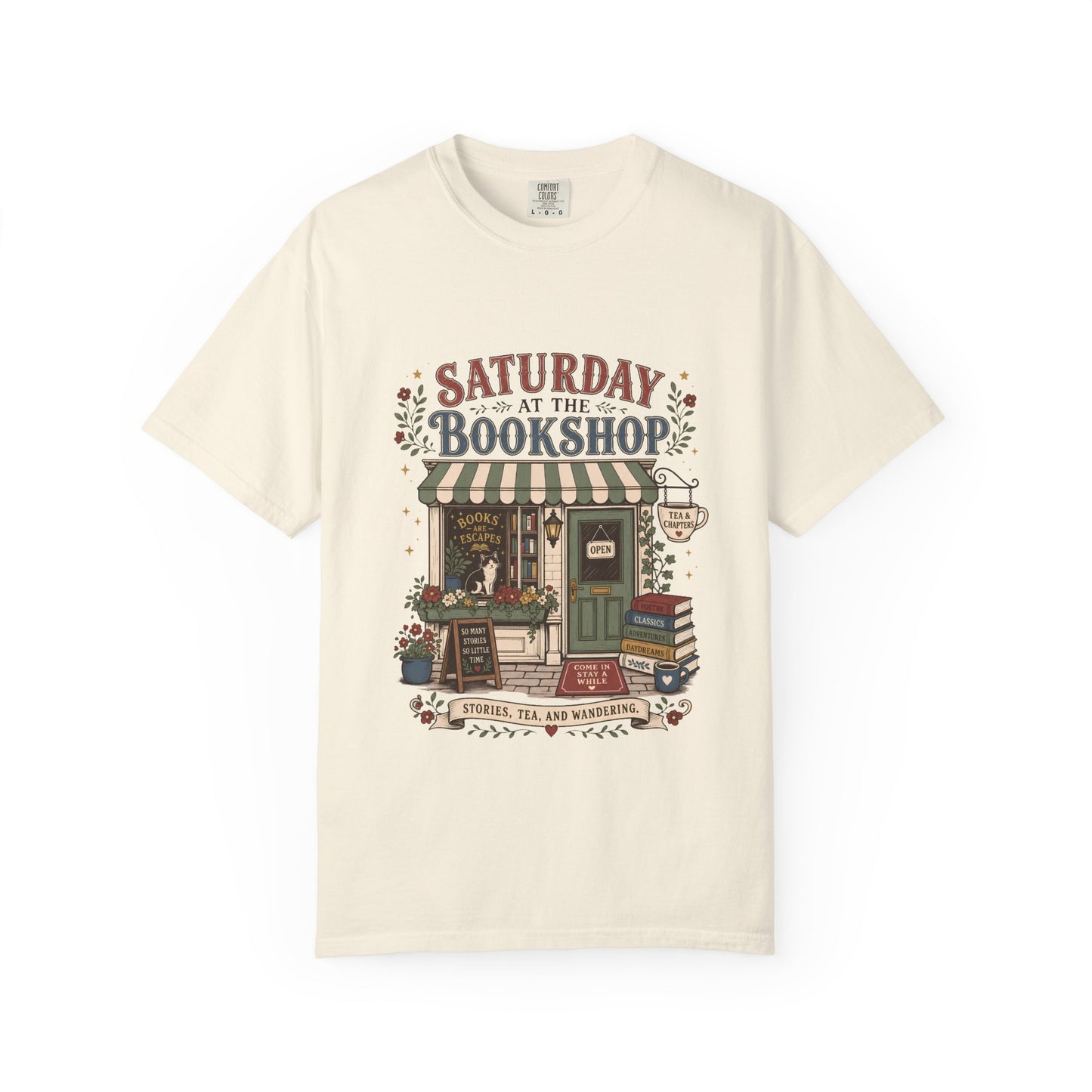 Saturday at the Bookshop – Bookshop T-Shirt
