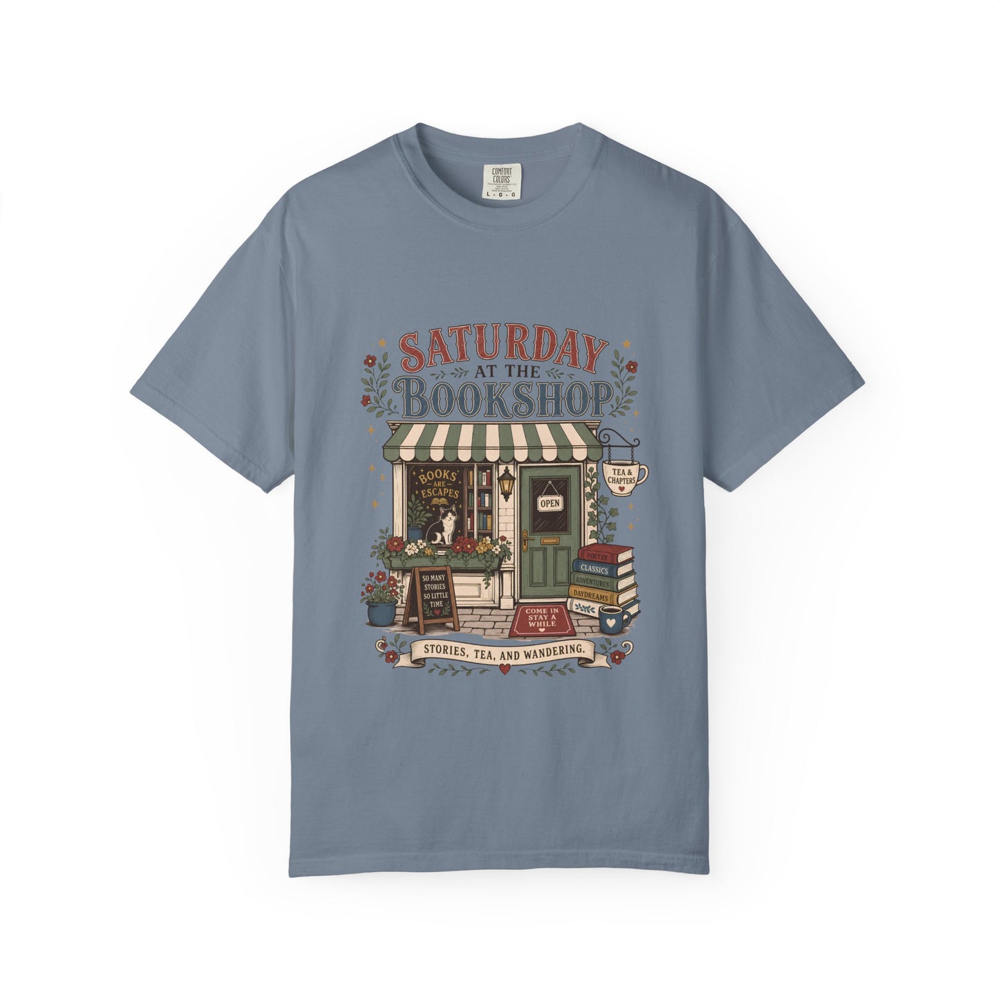 Saturday at the Bookshop – Bookshop T-Shirt