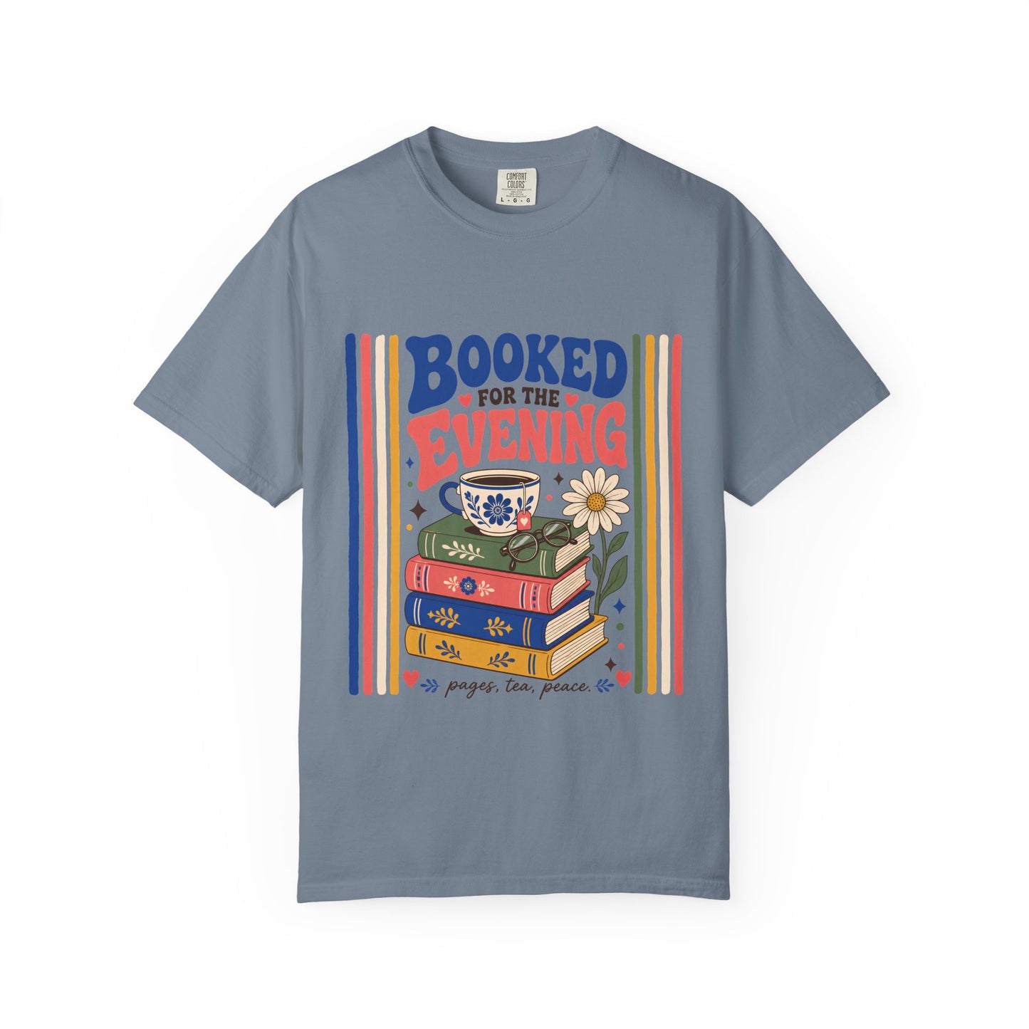 Booked for the Evening – Reading T-Shirt