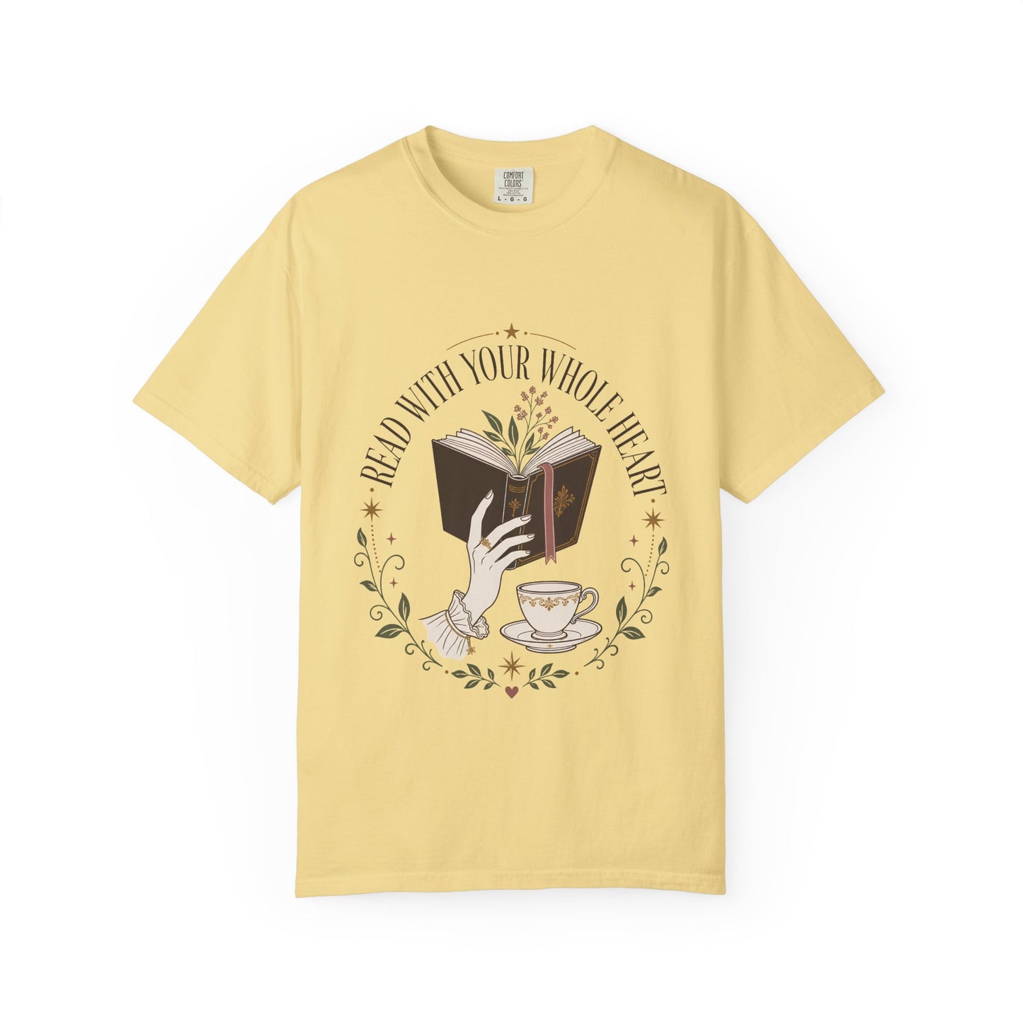 Read With Your Whole Heart – Book Lover T-Shirt