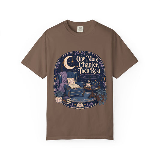 One More Chapter, Then Rest – Night Reading T-Shirt