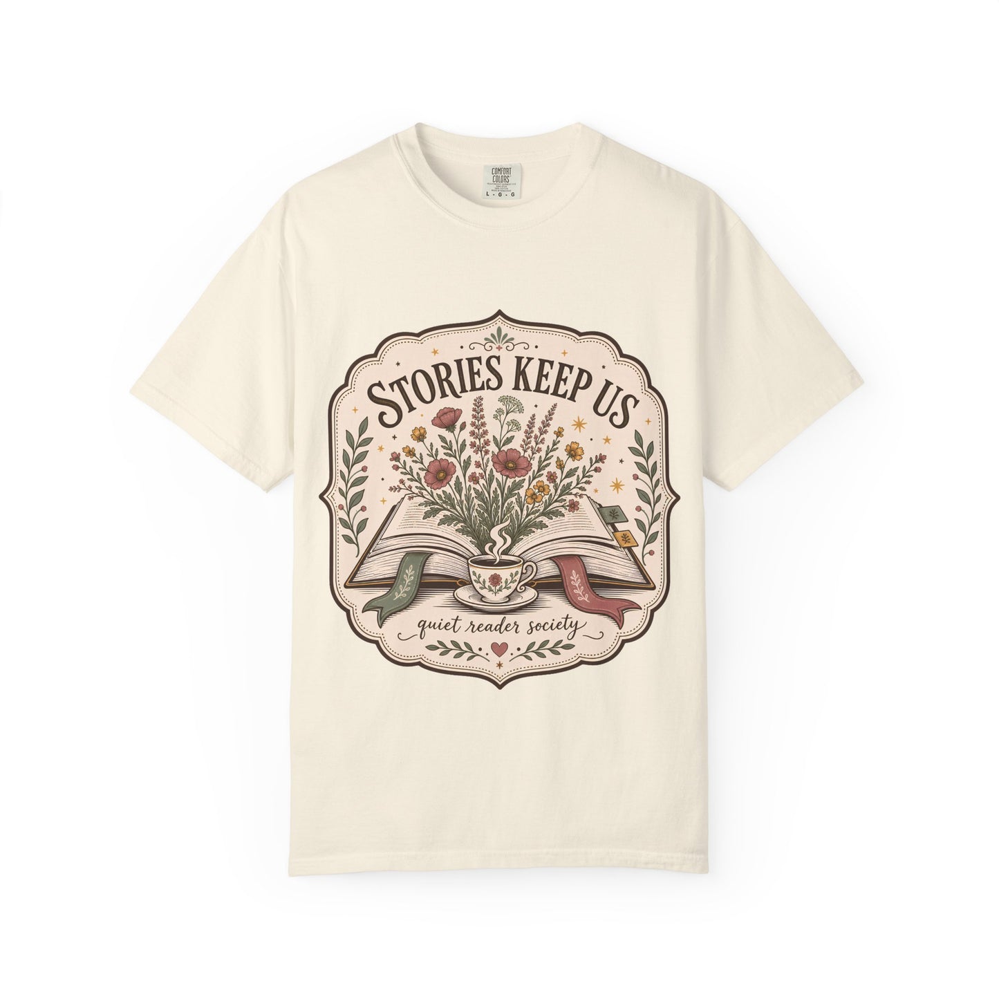 Stories Keep Us – Quiet Reader T-Shirt