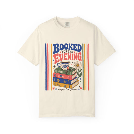Booked for the Evening – Reading T-Shirt