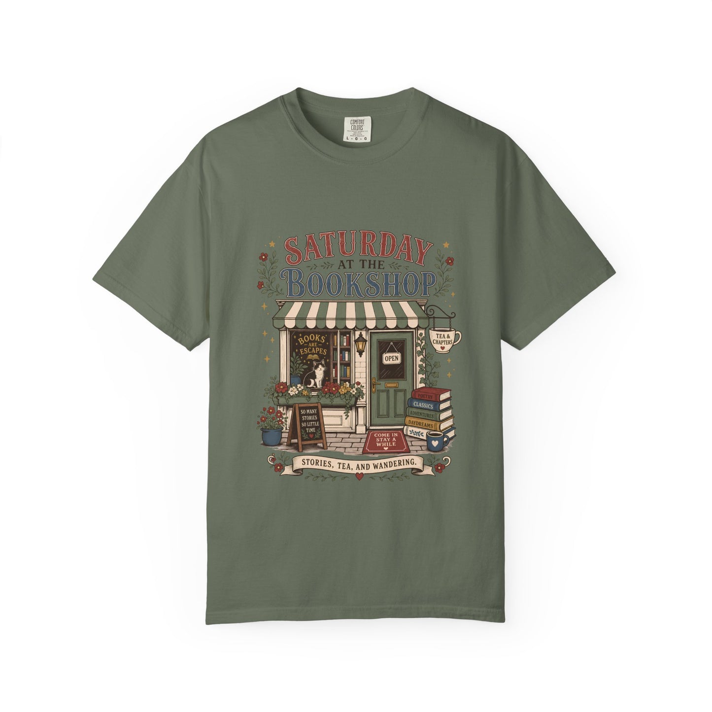 Saturday at the Bookshop – Bookshop T-Shirt