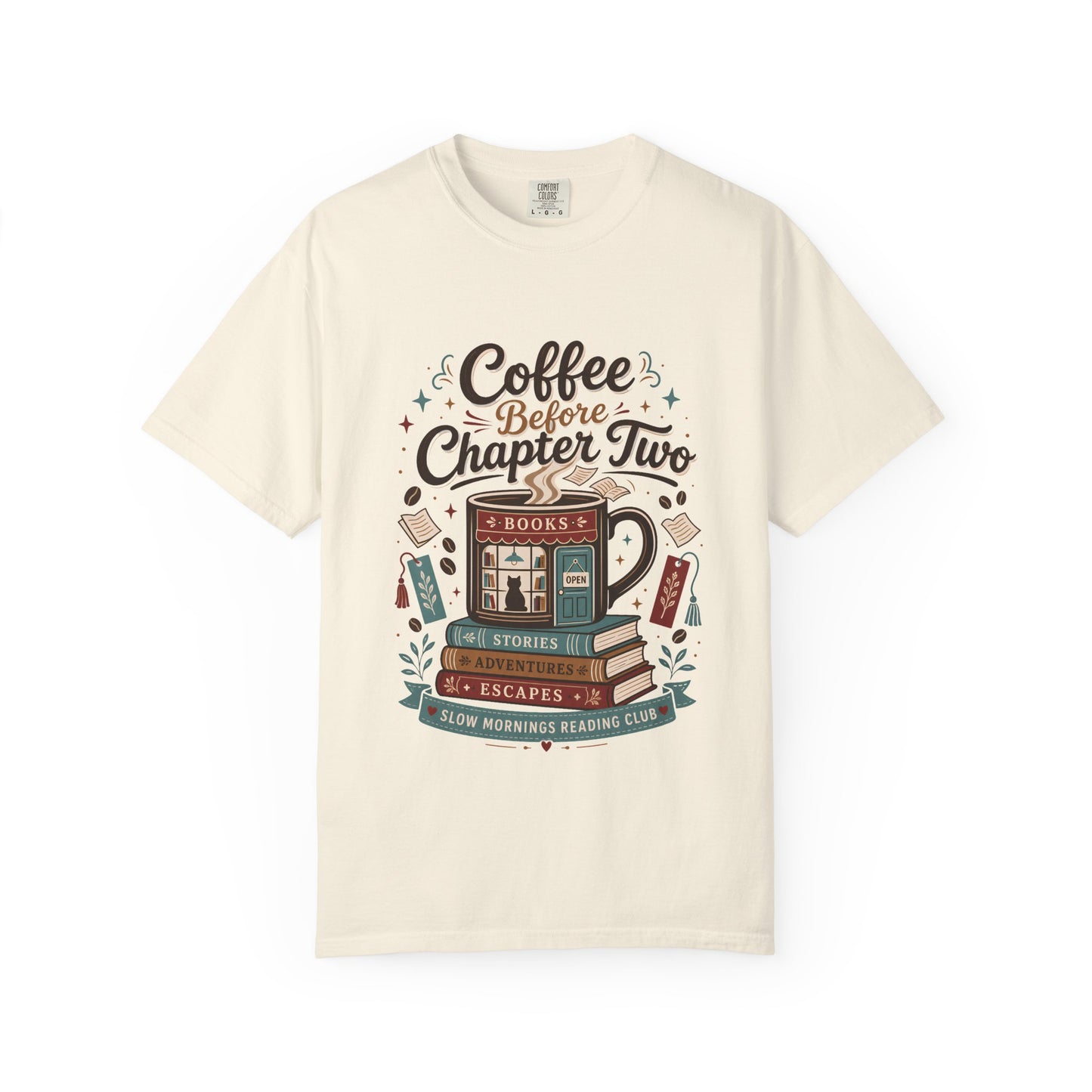 Coffee Before Chapter Two – Reading T-Shirt