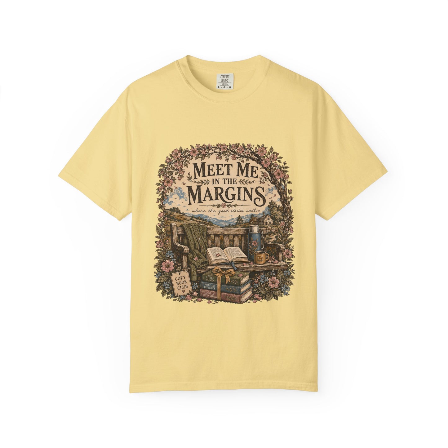 Meet Me in the Margins – Cozy Reading T-Shirt