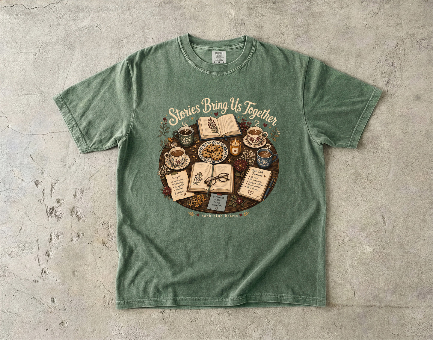 Stories Bring Us Together – Book Club T-Shirt