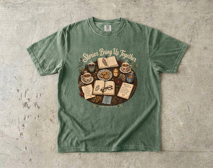 Stories Bring Us Together – Book Club T-Shirt