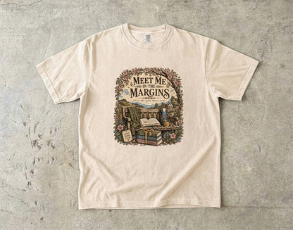 Meet Me in the Margins – Cozy Reading T-Shirt
