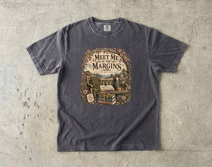 Meet Me in the Margins – Cozy Reading T-Shirt