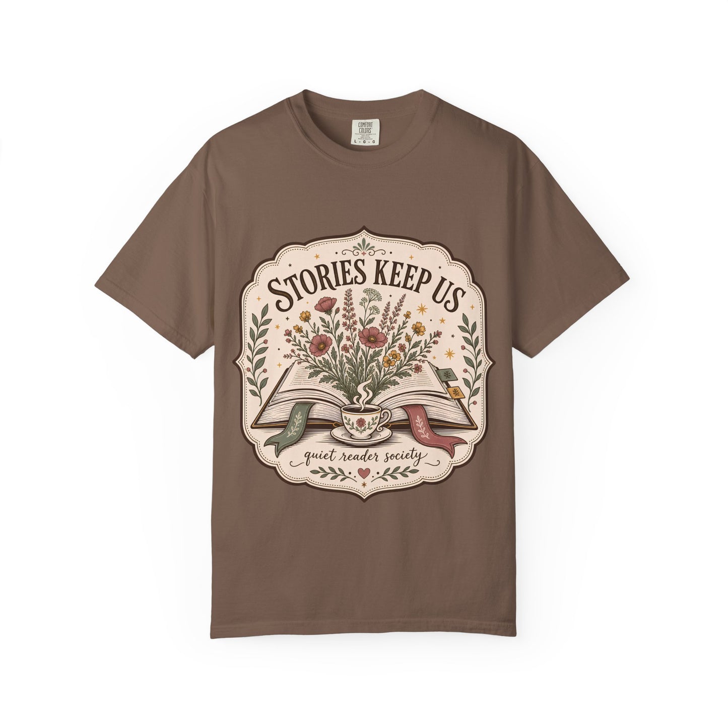 Stories Keep Us – Quiet Reader T-Shirt
