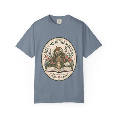 Meet Me in the Margins – Garden Reading T-Shirt