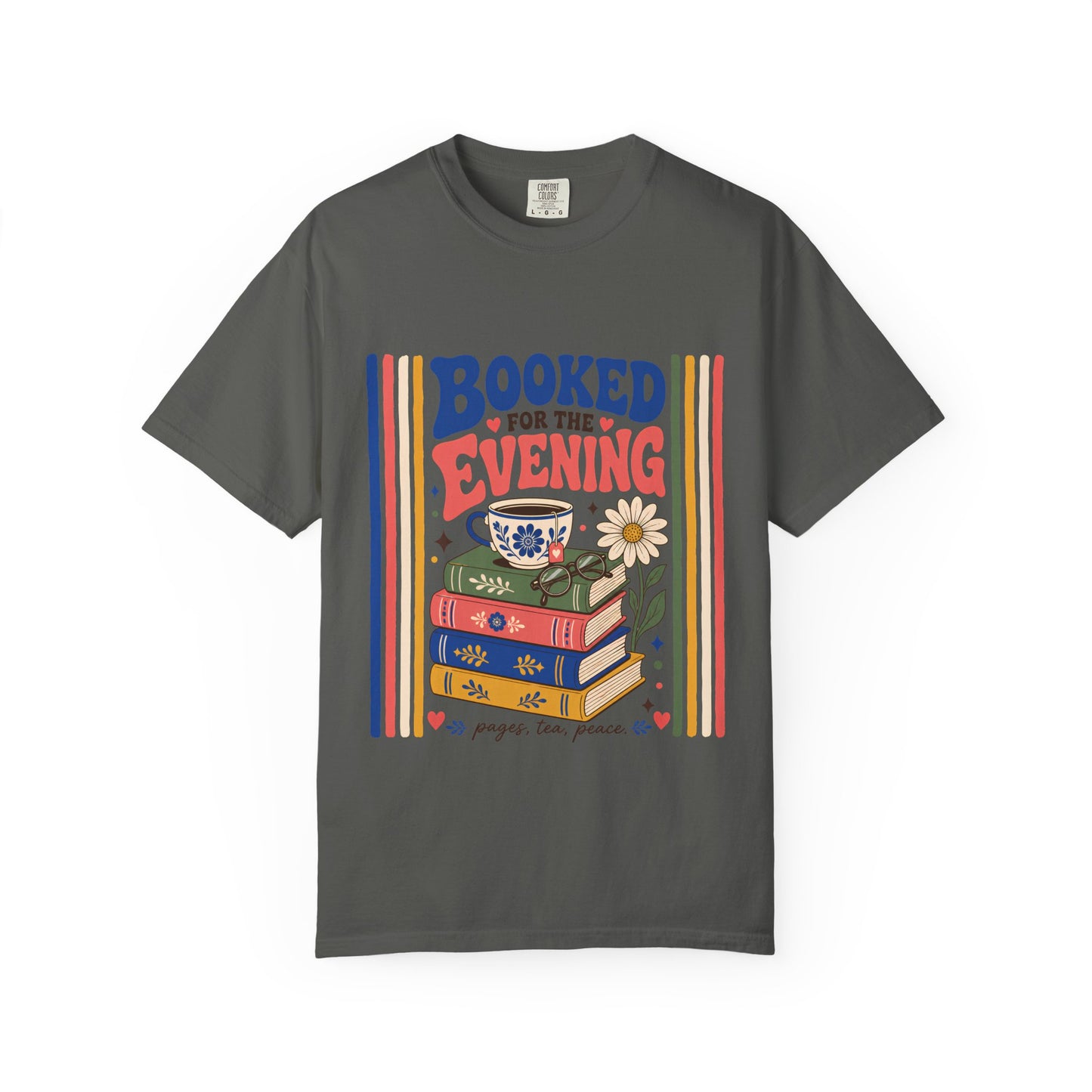 Booked for the Evening – Reading T-Shirt