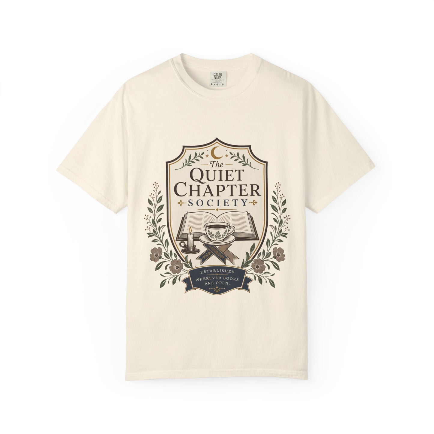The Quiet Chapter Society – Quiet Reader T-Shirt