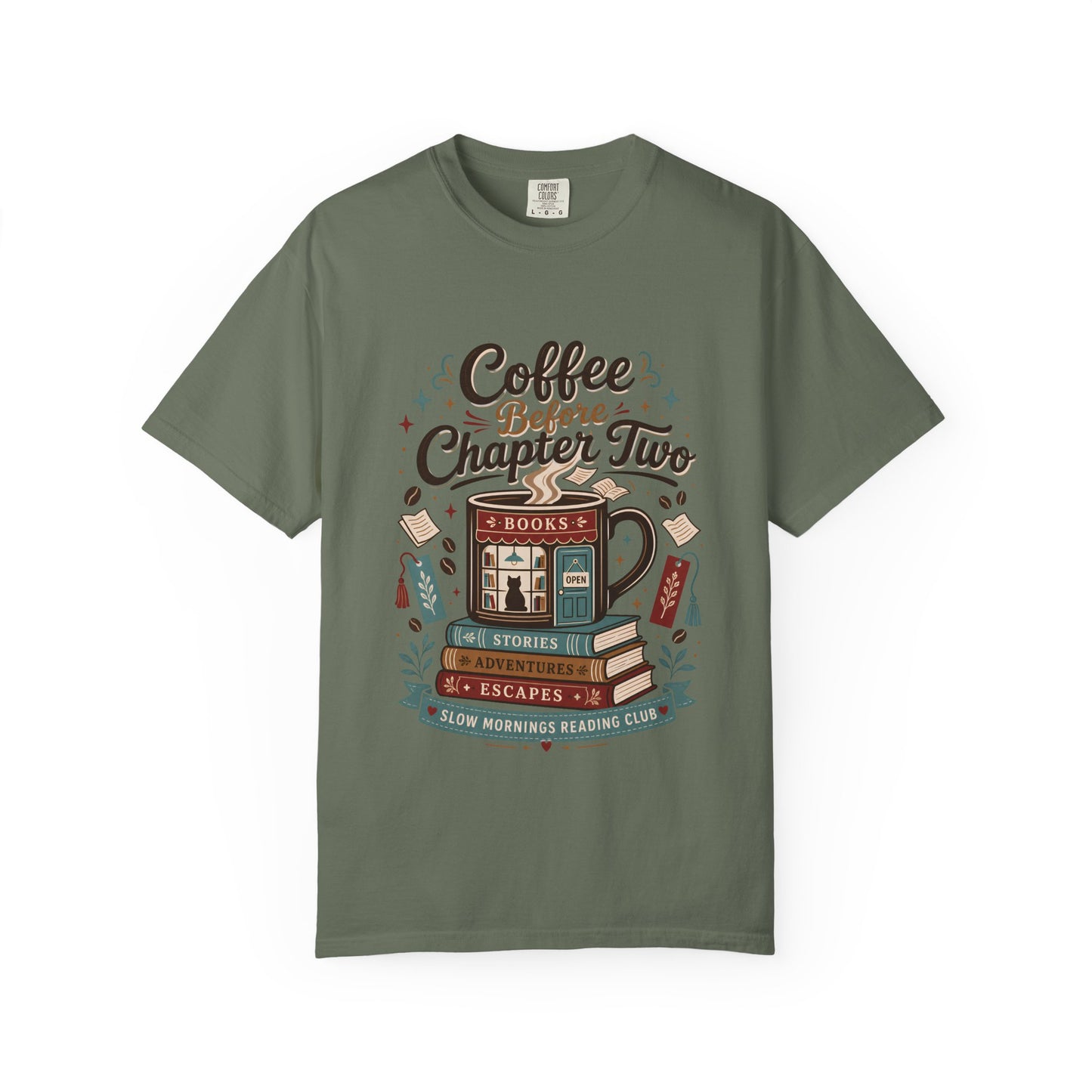 Coffee Before Chapter Two – Reading T-Shirt