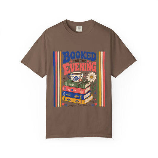 Booked for the Evening – Reading T-Shirt