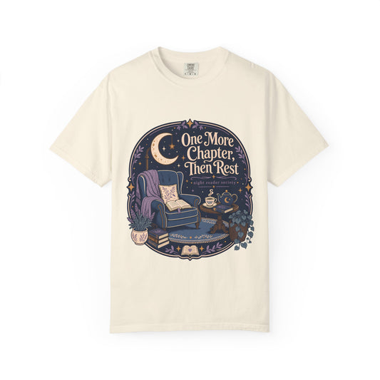One More Chapter, Then Rest – Night Reading T-Shirt