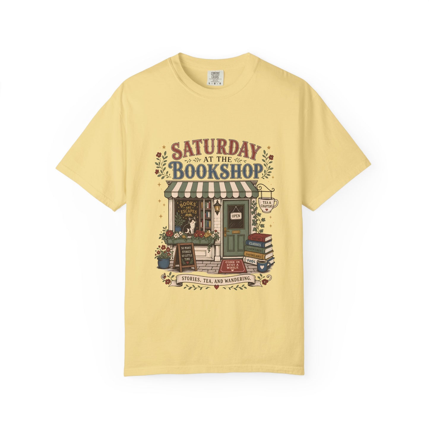 Saturday at the Bookshop – Bookshop T-Shirt