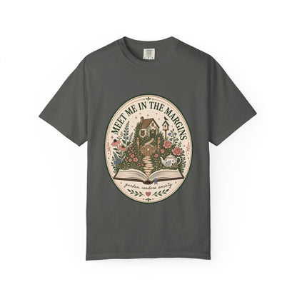 Meet Me in the Margins – Garden Reading T-Shirt
