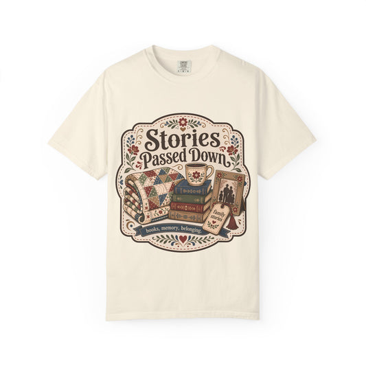 Stories Passed Down – Literary Heritage T-Shirt
