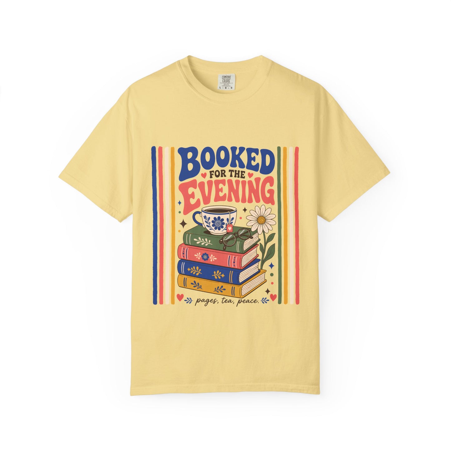 Booked for the Evening – Reading T-Shirt