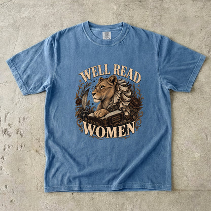 Well Read Women – Book Lover T-Shirt