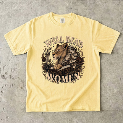Well Read Women – Book Lover T-Shirt