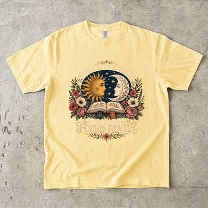 Come for the Story, Stay for the Found Family – Reader T-Shirt