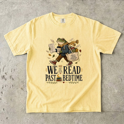 We Read Past Bedtime – Reading T-Shirt