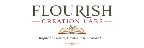 Flourish Creation Labs logo.